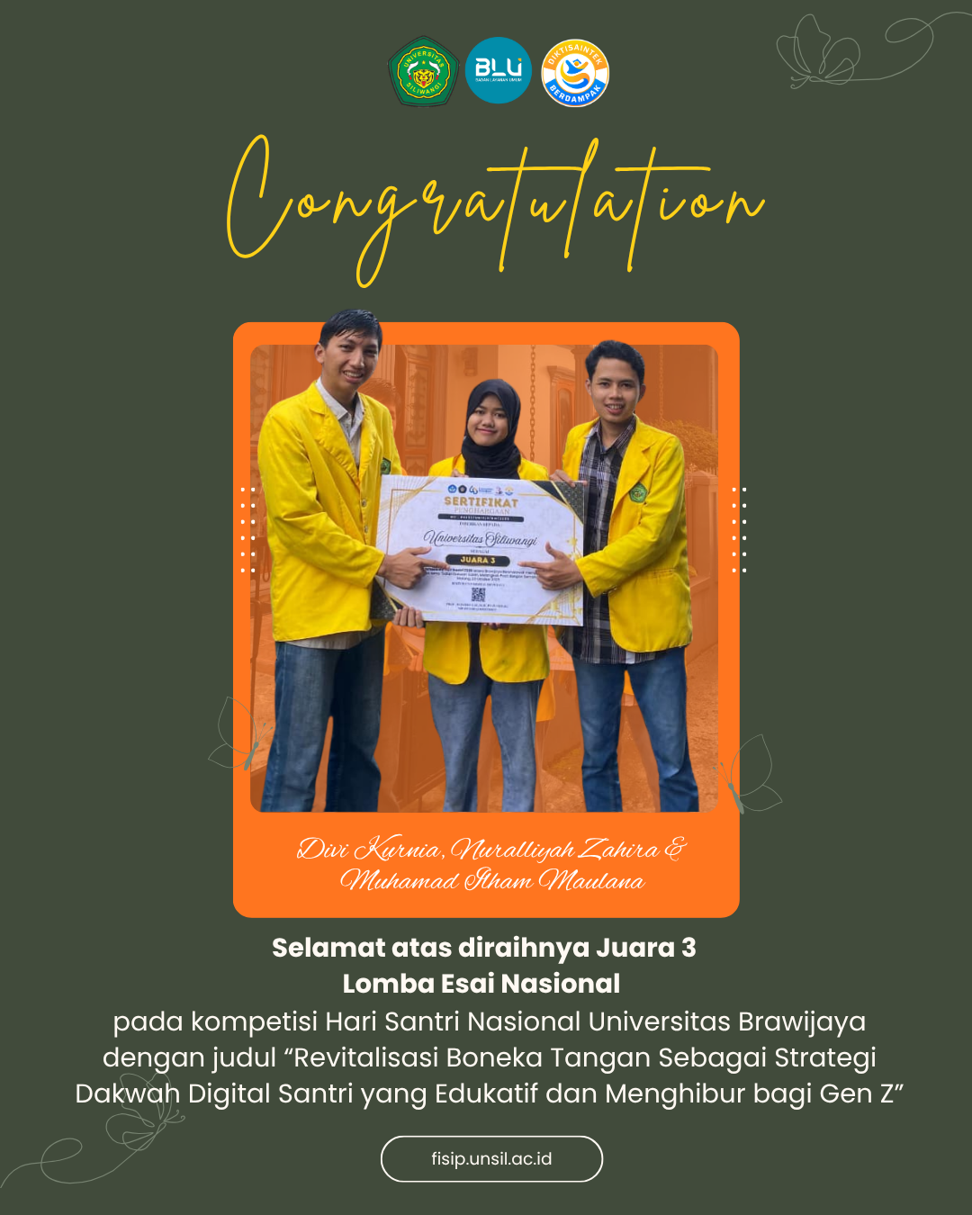 Congratulation